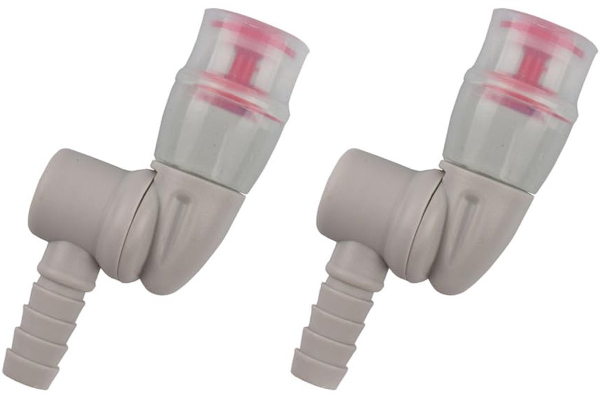 Dailygoods- Waterzak Hoogwaardige Siliconen Nozzle - Hydratatie Pijp - Zelfdichtende Kleppen - Eenvoudige Installatie - Geschikt voor Kamperen - Mondstuk