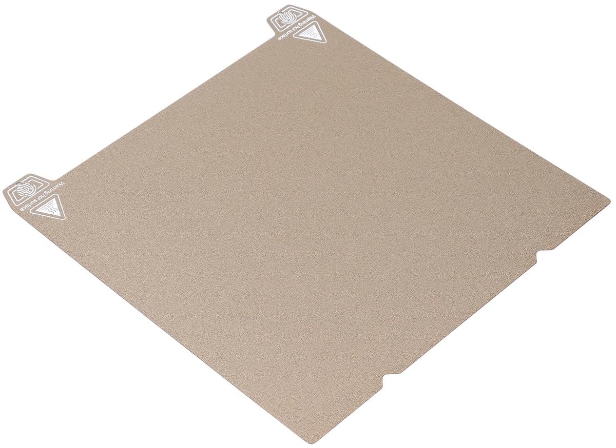Dailygoods- Bouwplaat 235x235mm - Magnetische 3D-printerbouwplaat - Dubbelzijdig PEI-verenstaal - Flexibel Platform - Geschikt voor Ender-3 S1 en meer - Maximale temperatuur 300 °C - 3D-printerbed