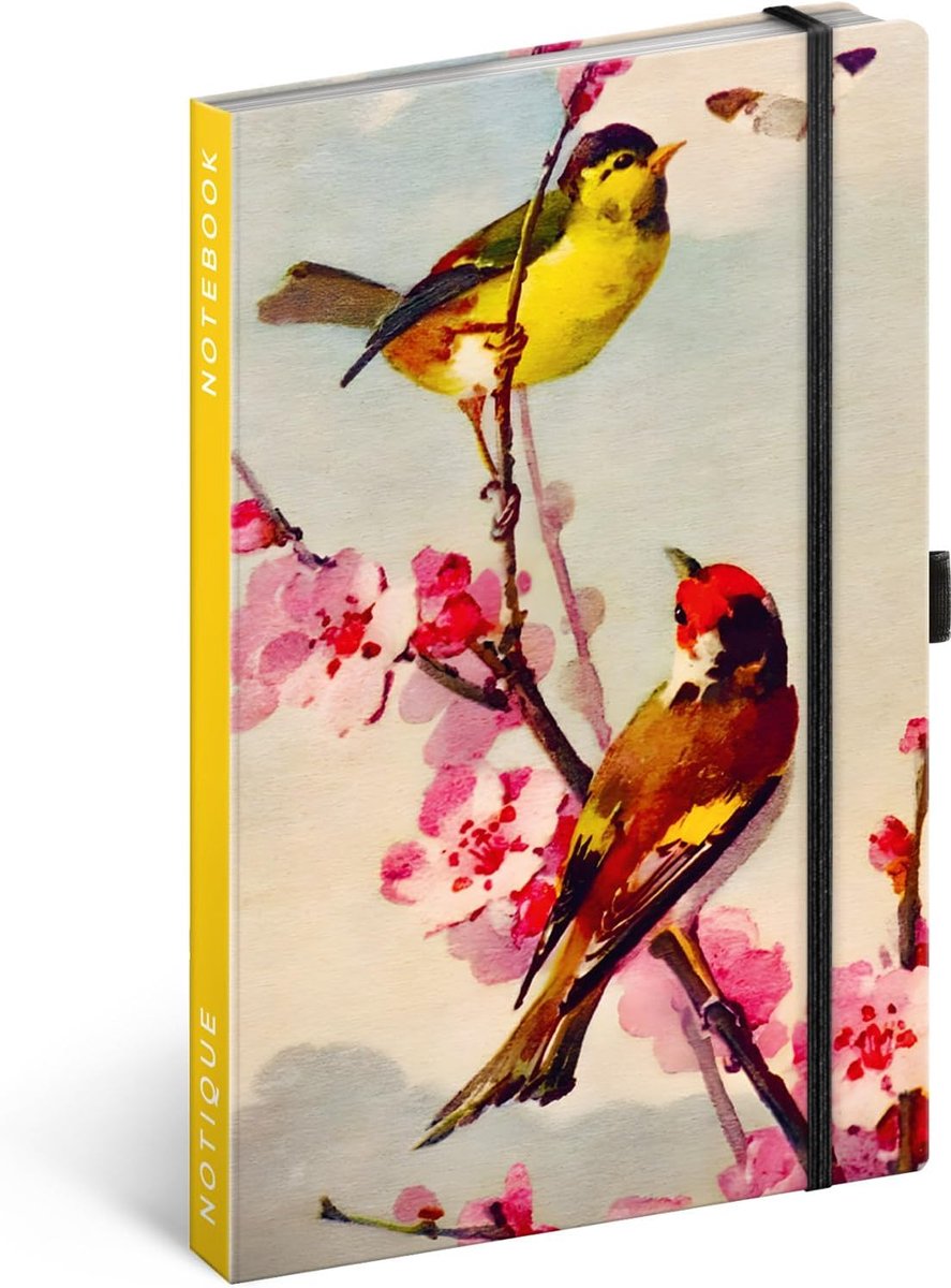 Notitieboek A5 - gelinieerd - hardcover designer - perfect voor journaling - ShopVlot
