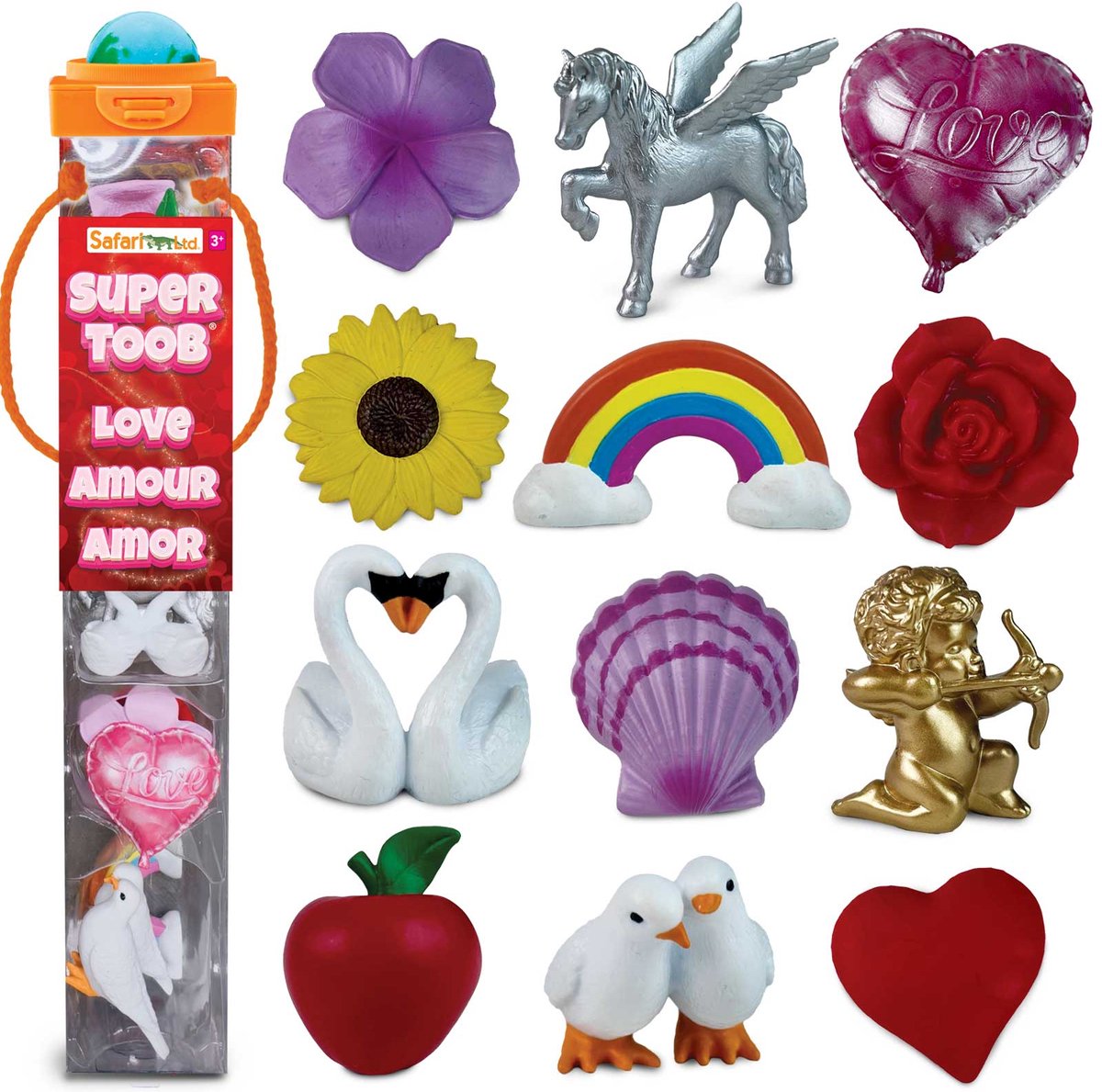 Safari Speelfiguren Super Toob Set Love