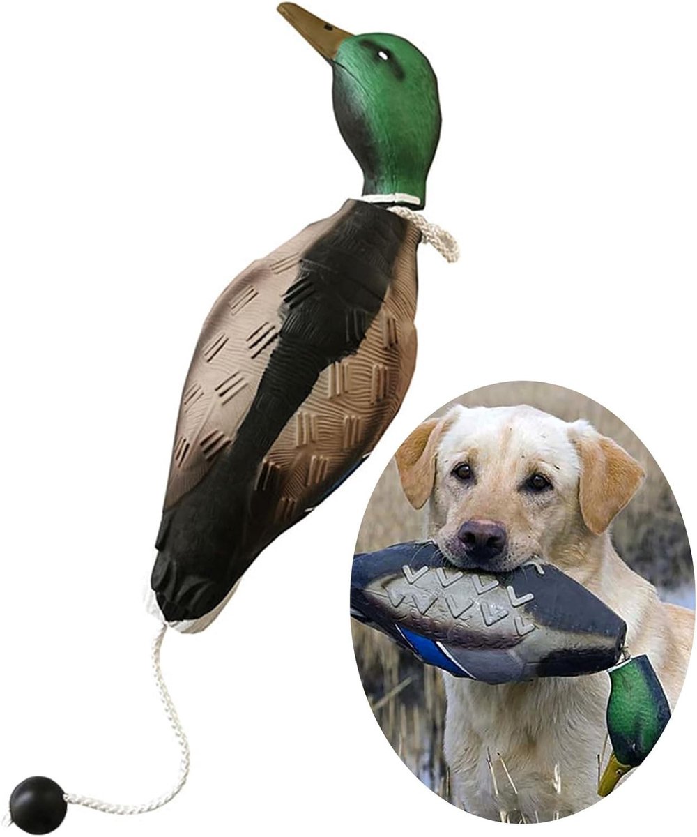 Effectieve Dummy voor Honden Training met Waterdichte Functie, Geschikt voor Retrievers en Apporteren