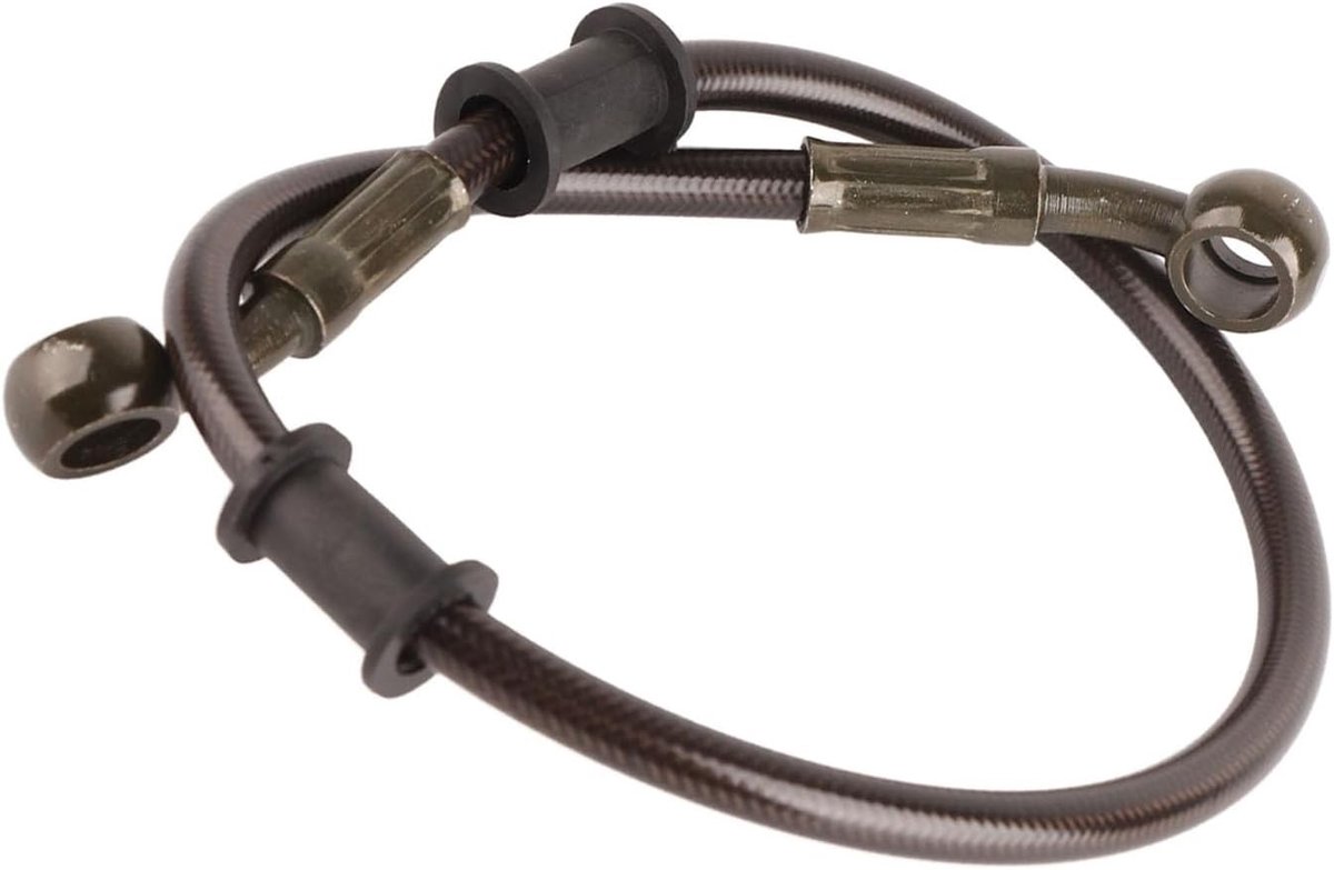 Kleurige gevlochten rem- en koppeling slang van staal, 50cm-120cm voor motorolie en hydraulische toepassingen