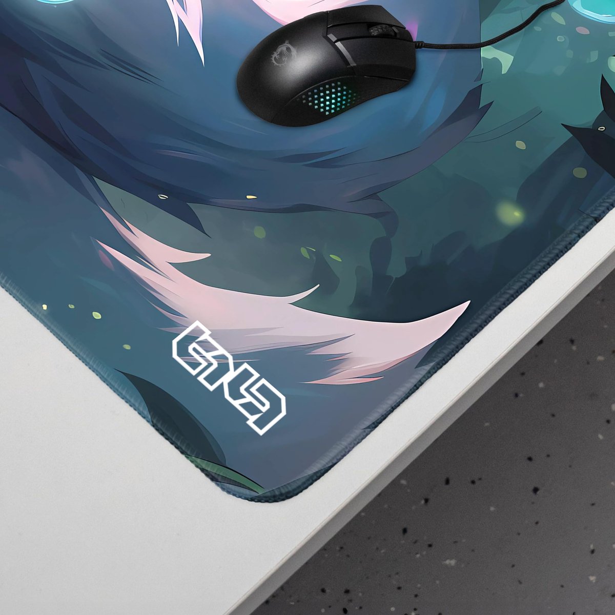 Gaming muismat XXL 100x50 cm - multifunctionele mouse pad - antislip bureau onderlegger - ShopVlot