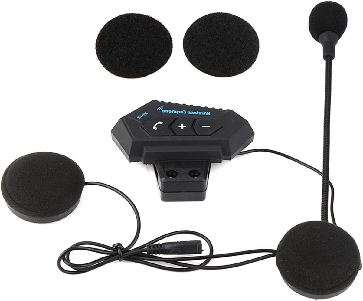 Helm Bluetooth Headset - Motorhelm Luidsprekers - Veilig Rijden - Handsfree Bellen - 1 Paar - Zwart
