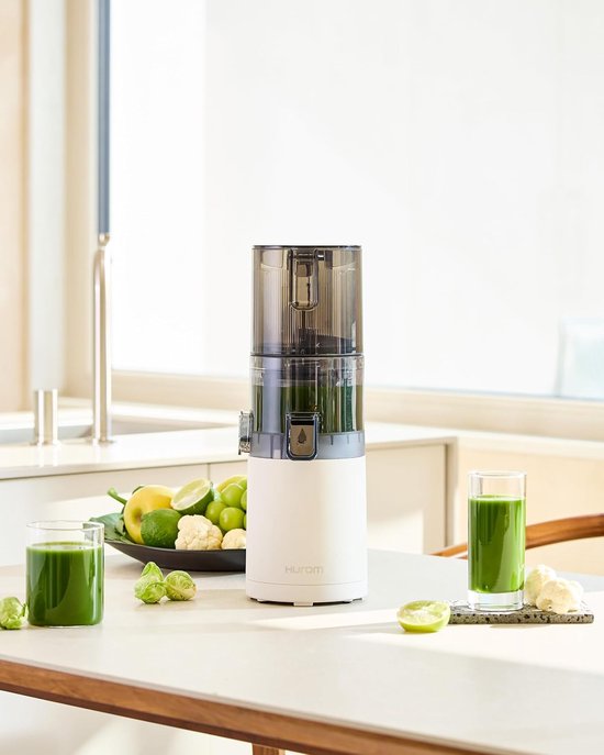 Slow Juicer - Koudpers Juicer - Gezond Sap Maken - Slow Squeeze Technologie - 800ml Capaciteit - Wit — afbeelding 5