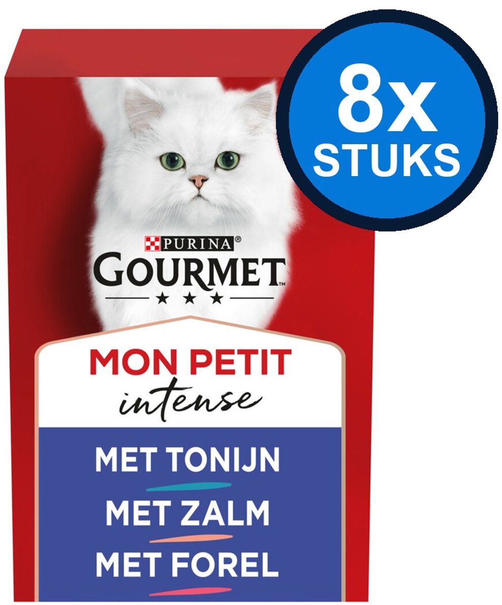 Gourmet Gourmet Mon Petit - Vis - Kattenvoer - 6x50g