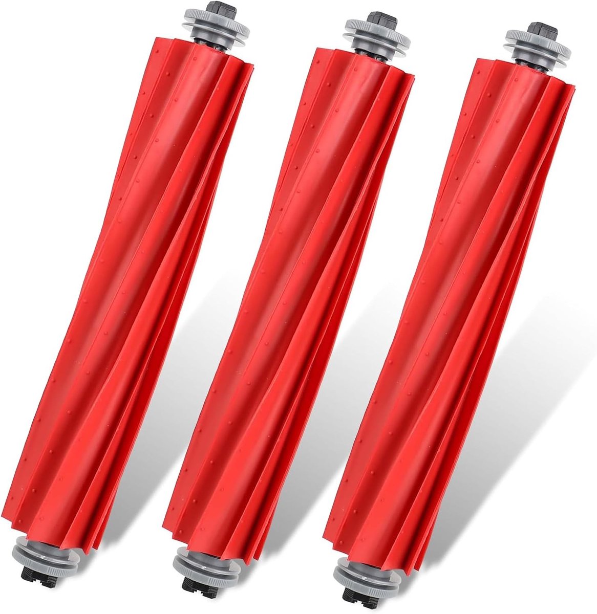 3 Stuks Hoofdborstel Accessoires, Vervangende Rolling Borstels voor Robotstofzuigers, Geschikt voor S7 en Q7 Series, Hoogwaardige Onderdelen voor Efficiënte Reiniging