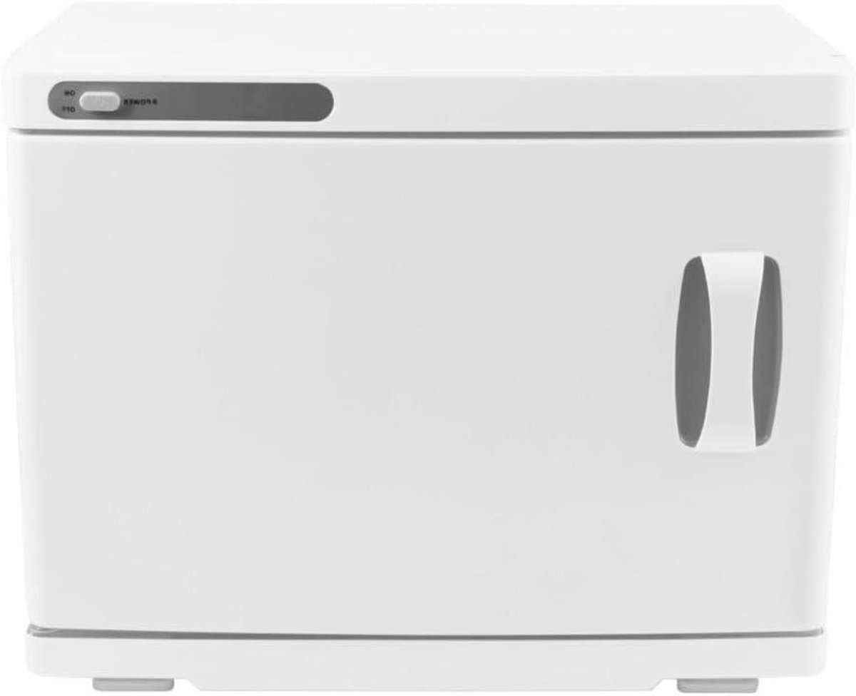 Handdoekverwarmer - Handdoekenstomer - Salon Gebruik - Met UV lamp - 70 handdoeken - Wit