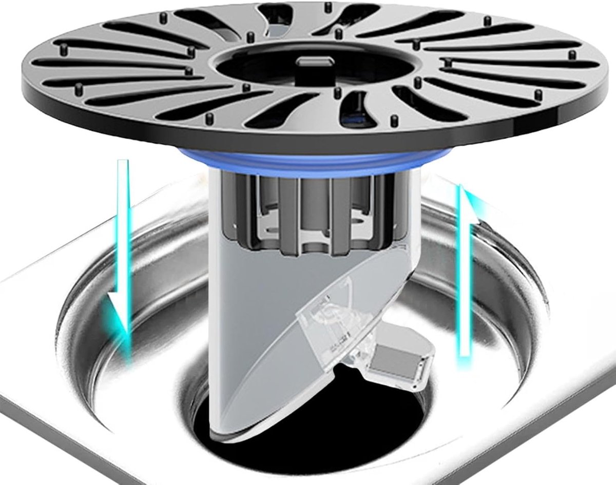 Badkamer Afvoerzeef | Spoelzeef Sink Stopper, Geurfilter Plugs