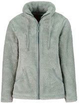 BJØRNSON Elin Coral Fleece Vest Dames 4 Seizoenen - Maat 40 - Groen