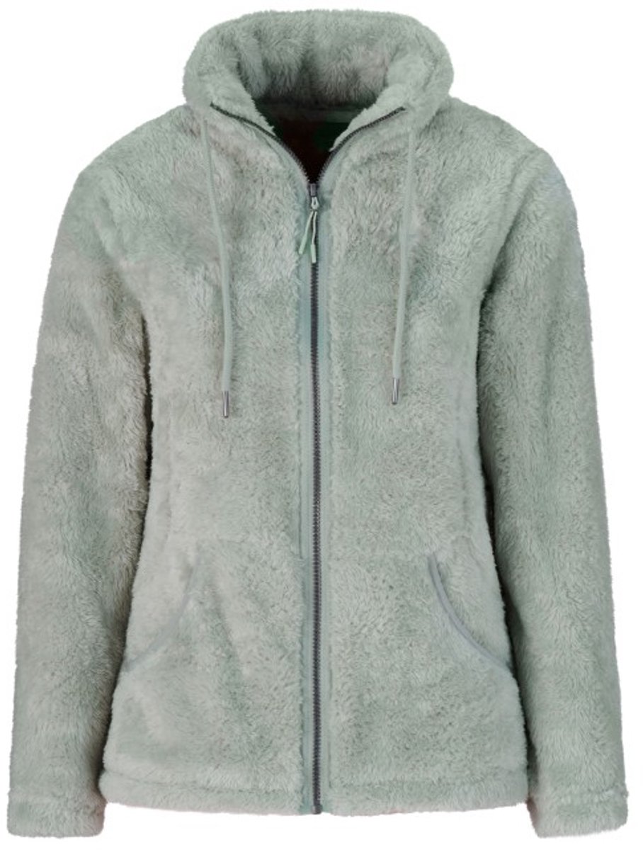 BJØRNSON Elin Fleece Vest Dames 4 Seizoenen Lichtgroen