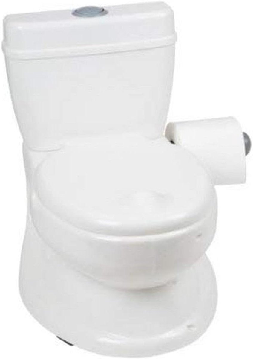 Kinder Potje - Oefentoilet Peuter - Zindelijkheidstraining - Realistisch Toilet - 39x34x38 cm - Wit