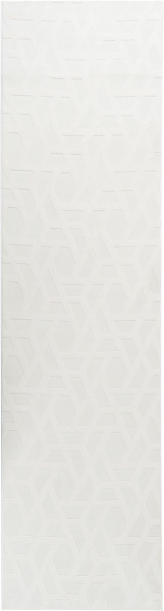 ANTERO - Vloerkleed - Gebroken wit - 80 x 300 cm - Polyester