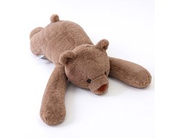 Verzwaringsknuffel Beer - Voor Volwassenen & Kinderen - Weighted Stuffed Animal - Verzwaringsknuffel 4 kg - Zware Knuffel - Gewichtsknuffel - Verzwaarde Knuffel - Beer Knuffel
