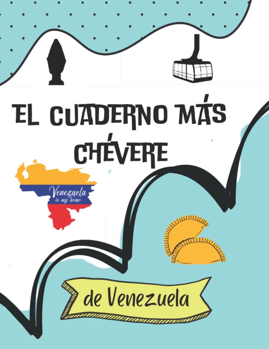 Schrijfblok A5 - Venezuela is my home - kleurrijk ontwerp - perfect voor notities - ShopVlot