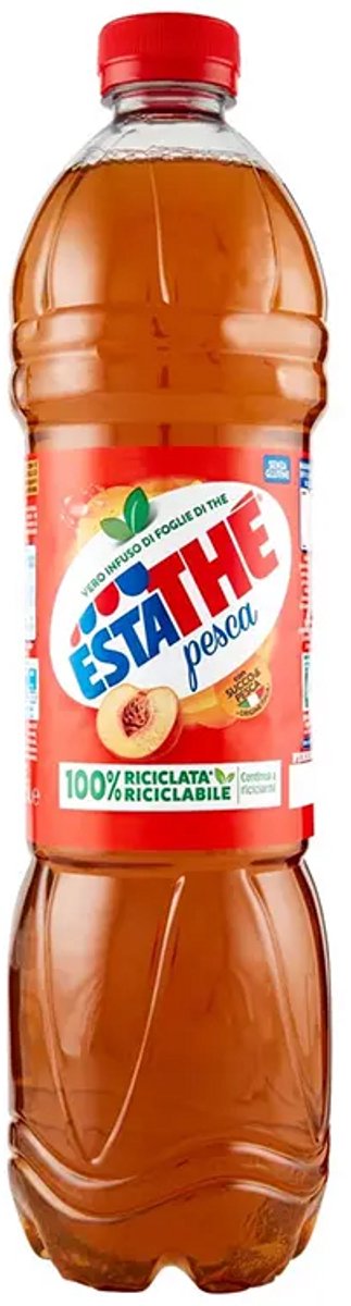 Estathé Pesca – Italiaanse IJsthee Perzik - 6 x 1.5L