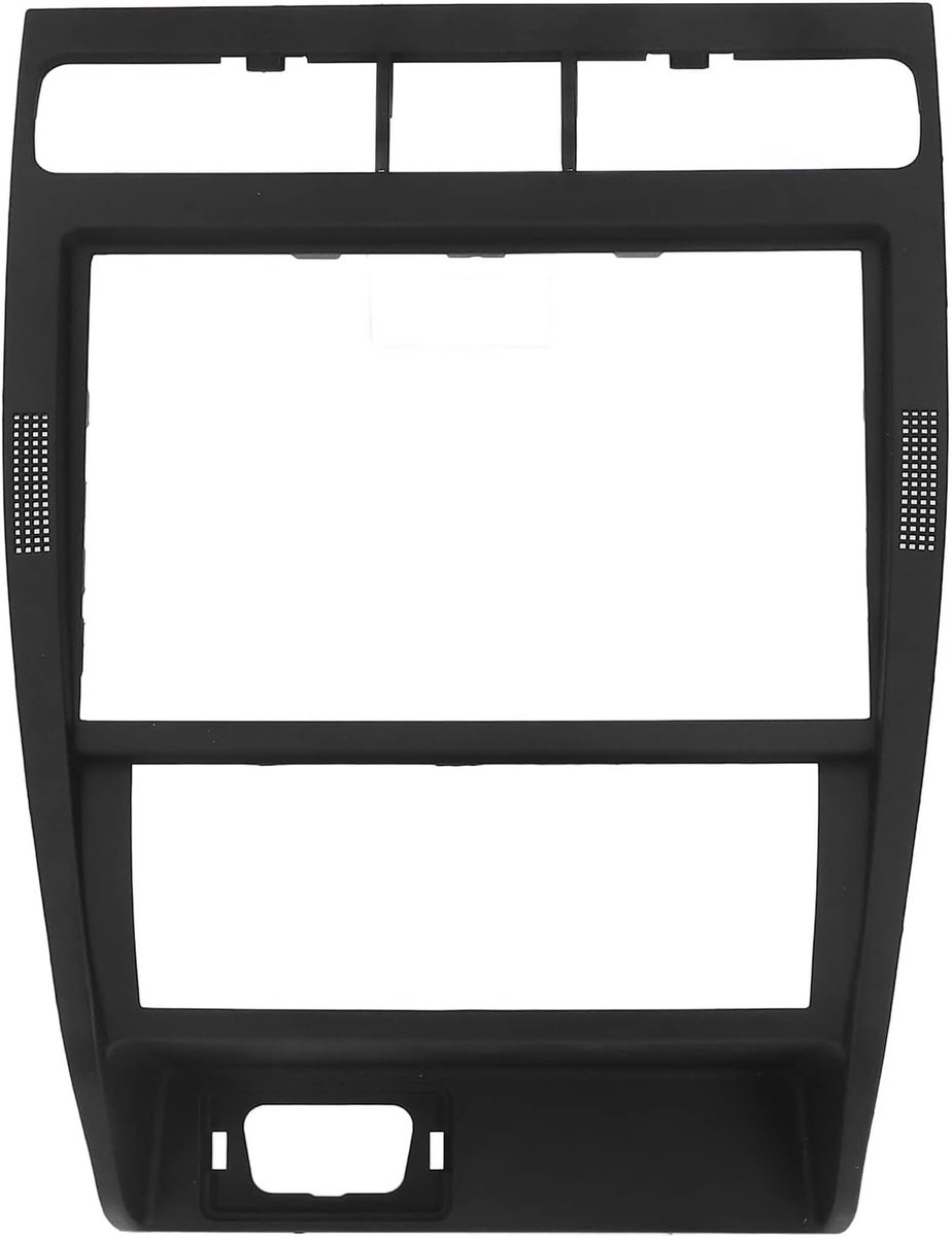Navigatiescherm Dashboard Bediening, Centraal Console Paneel Cover Vervanging voor Leon Toledo Type 1M met Luchtuitlaat en Radioframe