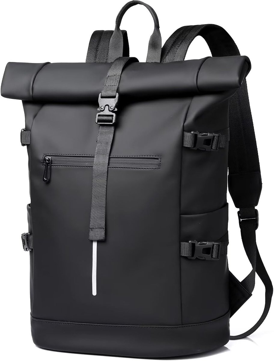 RollTop Waterproof Backpack for Men and Women, 23-30 Litres, Laptop Compartment, with 15.6 Inch Laptop Compartment - ShopVlot