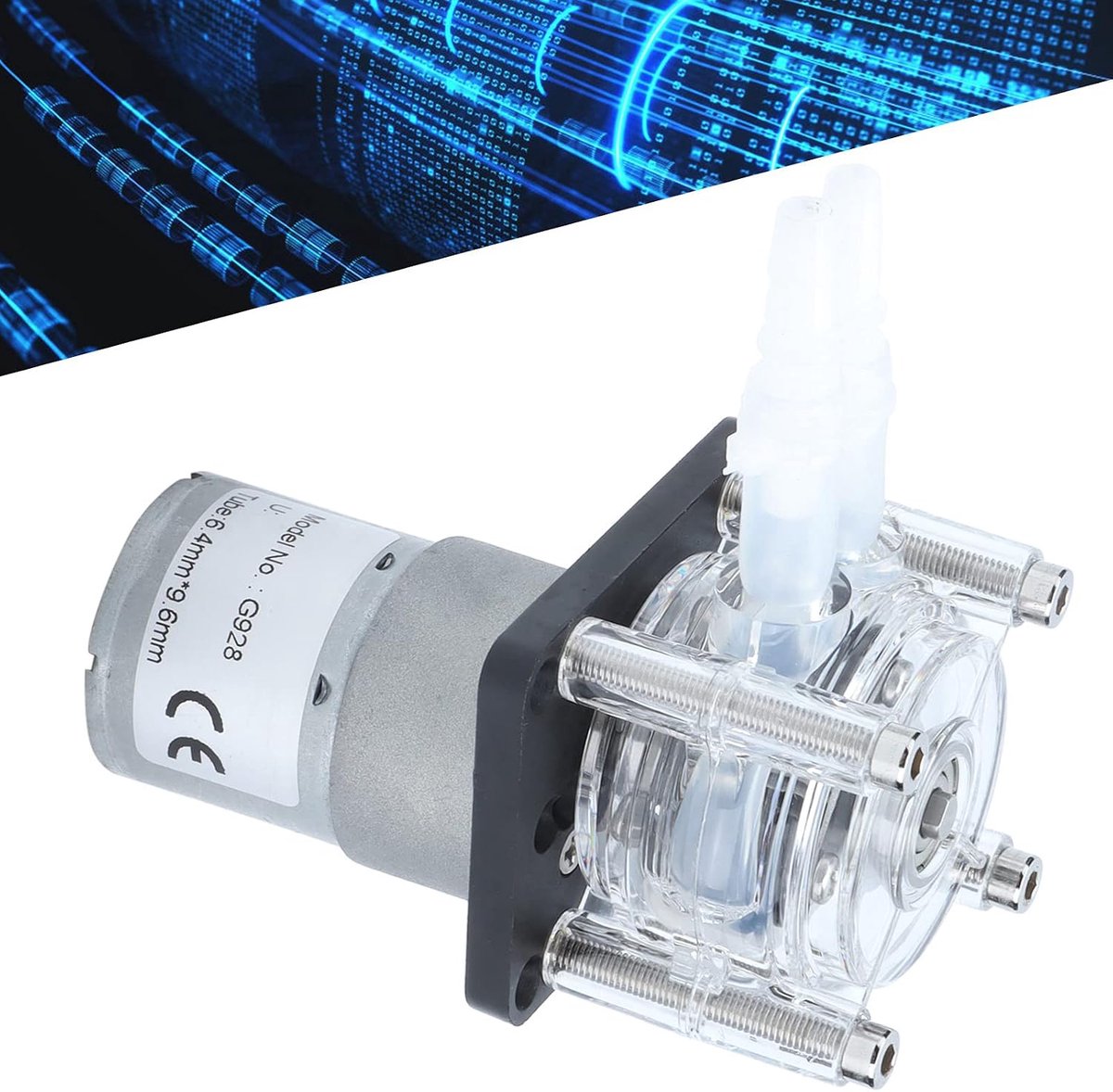 Liquid Small Dosing Pump G928 Panel, Peristaltic Pump With Large Flow 500ml/min(24V) - ShopVlot
