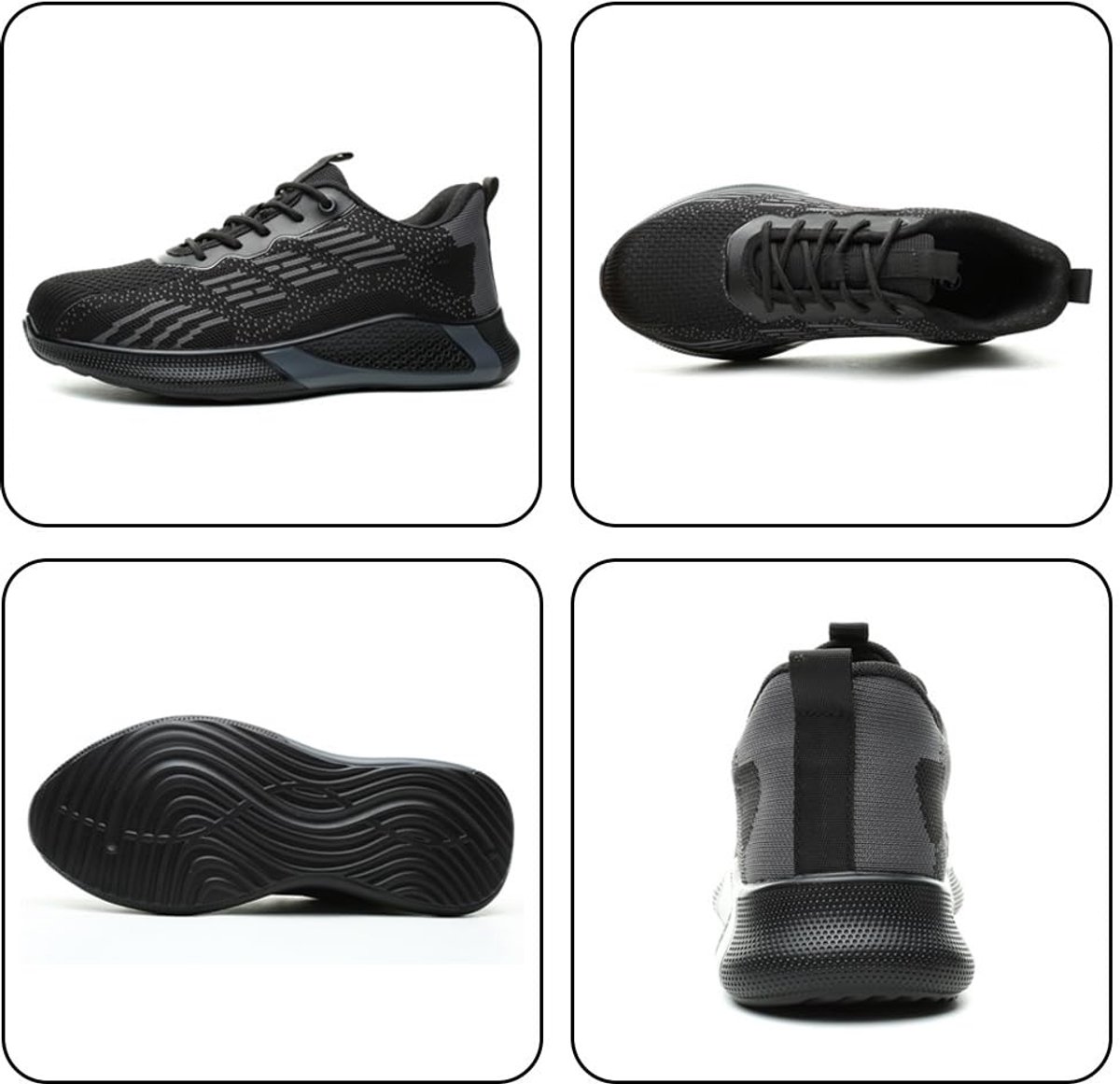 Veiligheidsschoenen Dames 38 Werkschoenen Heren S1 Stalen Neus Schoenen - ShopVlot