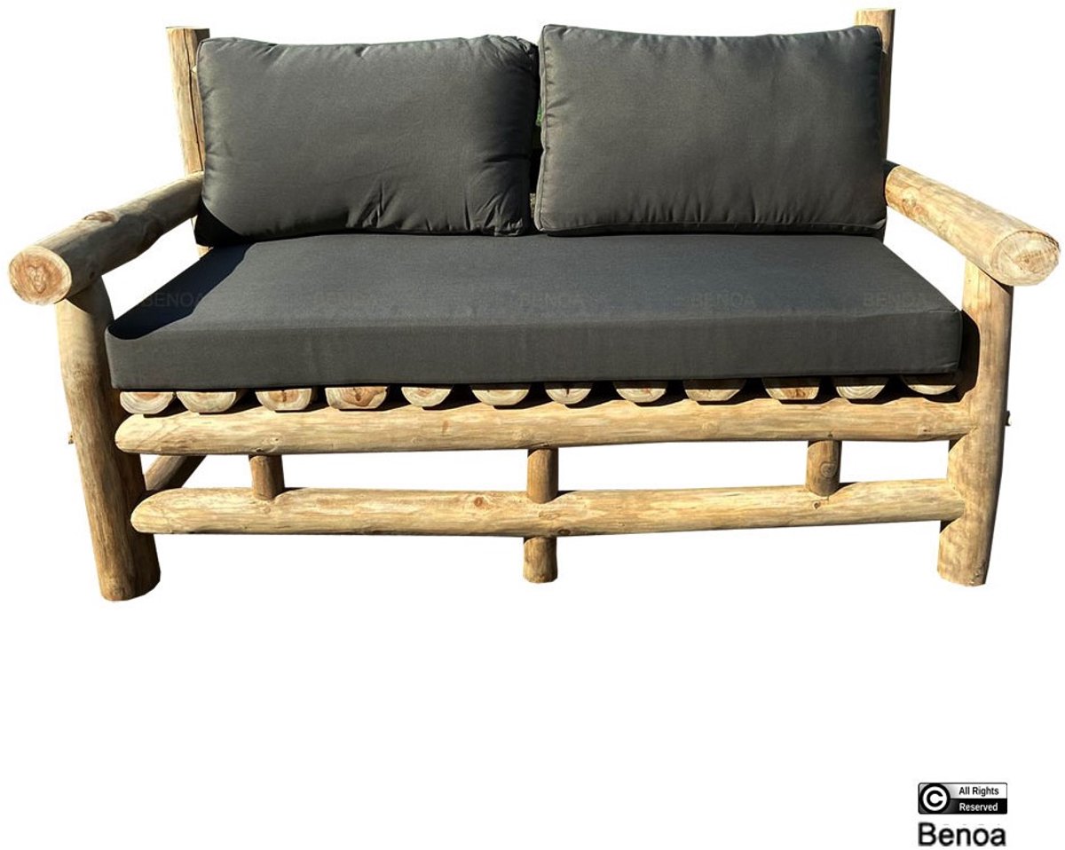 Benoa Barney Bench With Cushion Color Quick Dry Foam, Sunproof