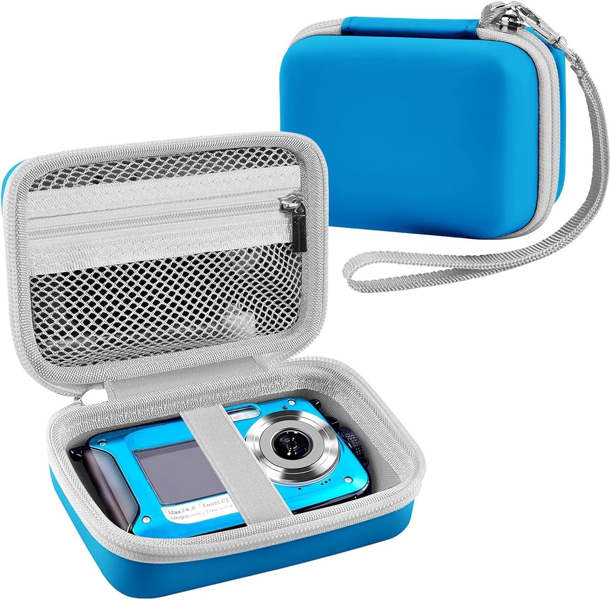 Leayjeen Digital Camera Protective Case for YISENCE/Yixinxin/LanteXG/Aomdom/HICSHON/Aomdom, Underwater Camera Case - ShopVlot