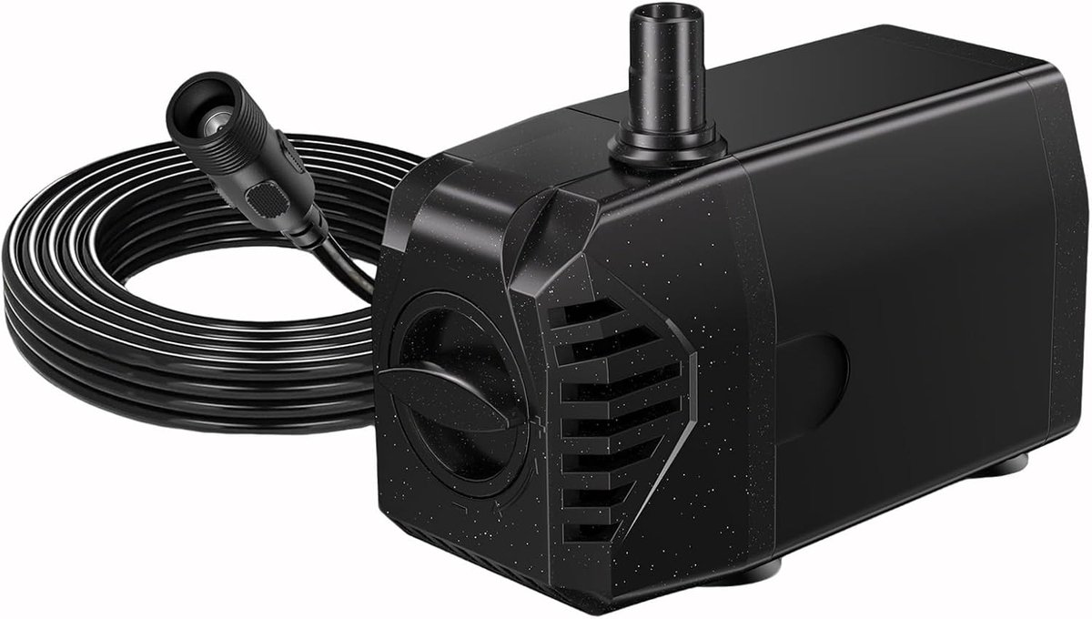 Biling Water Pump 10 W 875 L/H for 12 W - 20 W Solar Pond Pump with Filter and Dry Run Protection, Solar Solar - ShopVlot