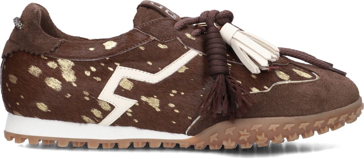 GIO+ Cielo Sneakers - Dames - Bruin - Maat 37