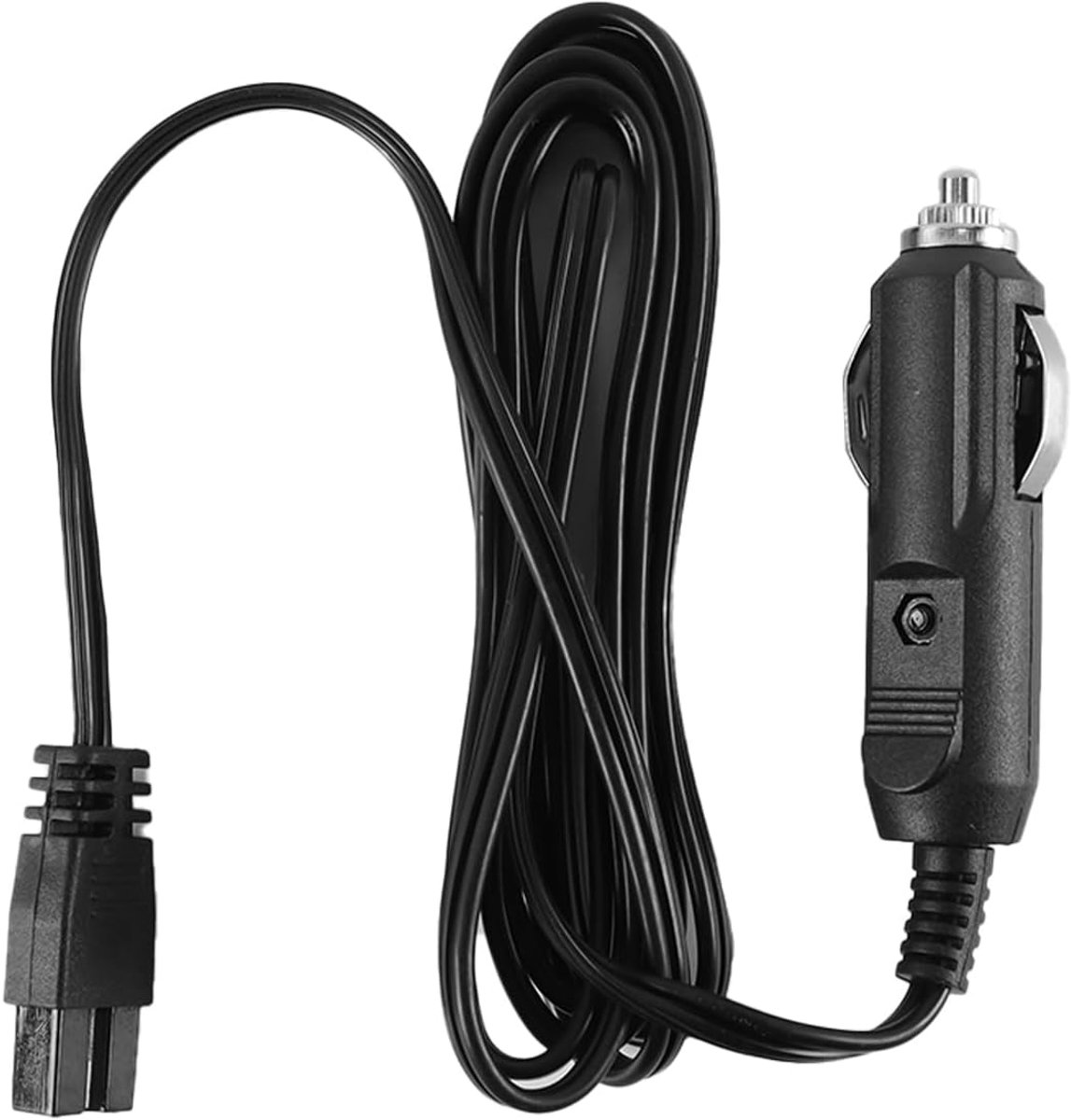 Enwye 1,8 m 12 V DC vervangende autokoeler, koelbox, minikoelkast, 2-pins kabeldraad voor koelbox (B-vormig) - ShopVlot