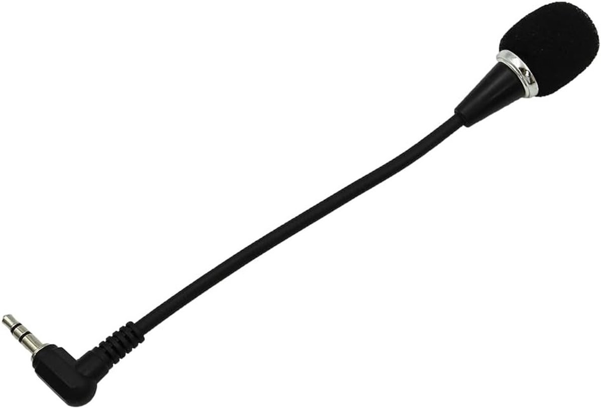 Mini Microfoon met 3.5mm Audio Connector voor Computer, Laptop en Tablet - Ideaal voor Skype en Opnames