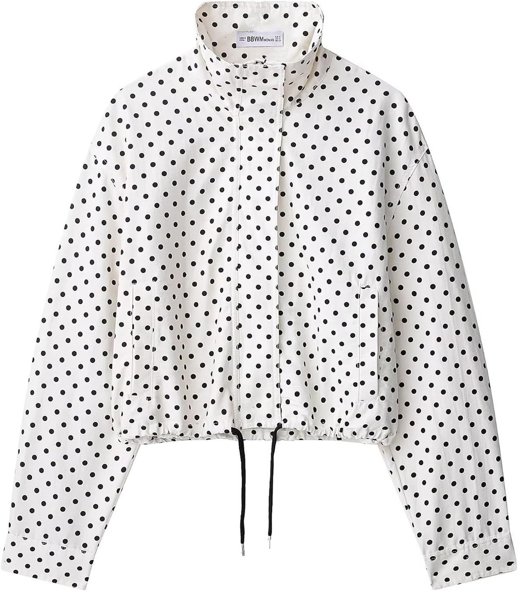 Stijlvolle dames bomberjack voor het voorjaar en de zomer, lichtgewicht blouson voor de overgangsperiode en casual streetwear