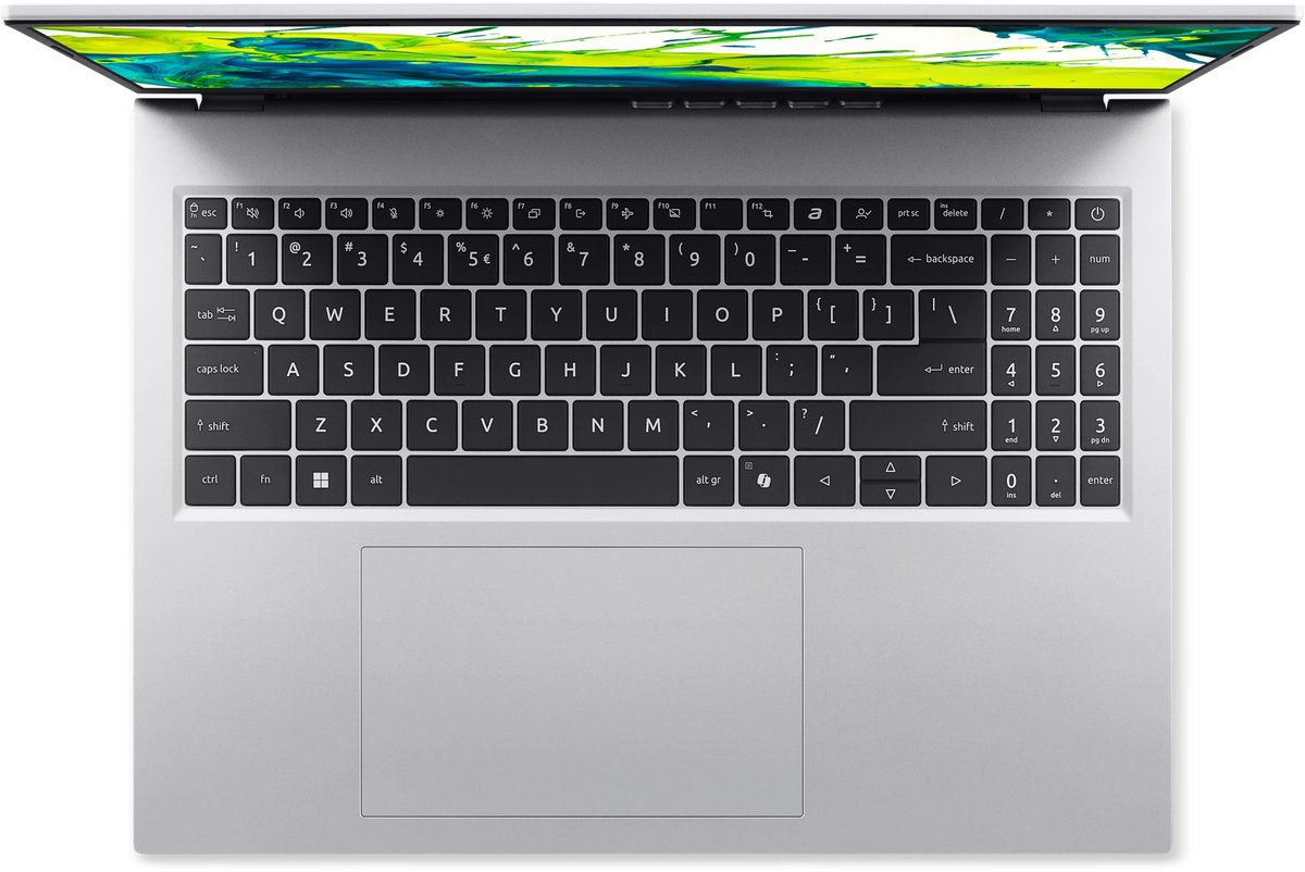 Acer Aspire Go 16 AG16-71P-59GH Intel Core i5 120U Laptop 40,6 cm (16") WUXGA 16 GB DDR5-SDRAM 512 GB SSD Wi-Fi 6 (802.11ax) Windows 11 Home Zilver thumbnail 6