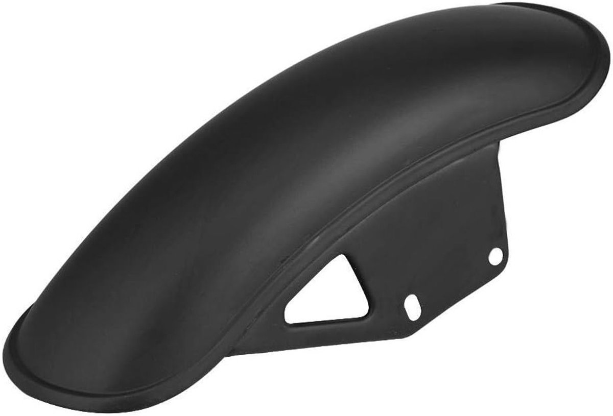 Vervangende Voorvorkspatbord voor Motorfiets, Geschikt voor GN125 en GN250, Zwart Spatbord voor Optimale Bescherming