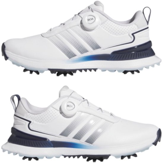Adidas W R2C BOA Dames Golfschoenen Wit Navy van adidas — afbeelding 2