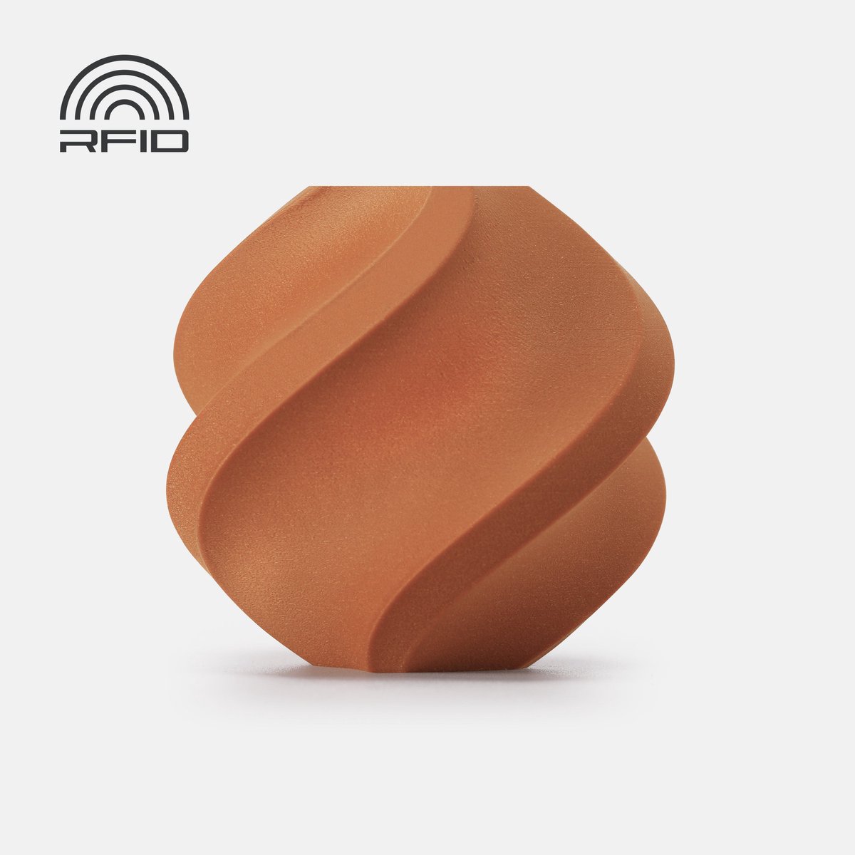 Bambu Lab PLA Wood Clay Brown met spoel 1.75mm