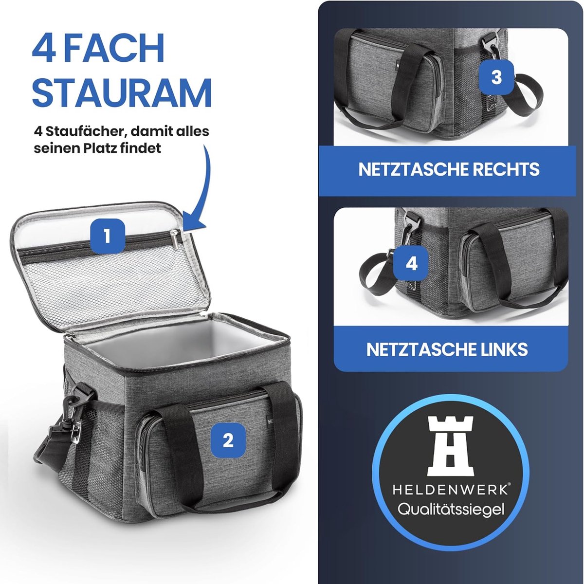 Opvouwbare Koeltas - Waterdicht Oxford Weefsel - Geavanceerde Thermische Isolatie - Praktisch Design - Voor Picknicks en Dagelijks Gebruik