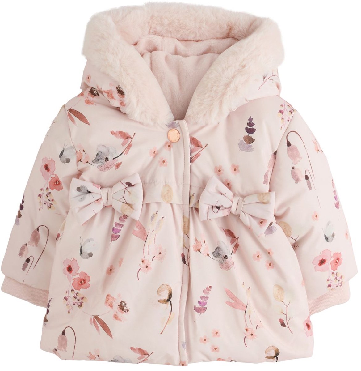 Next - Meisjes - Puffer babyjasje - Wit