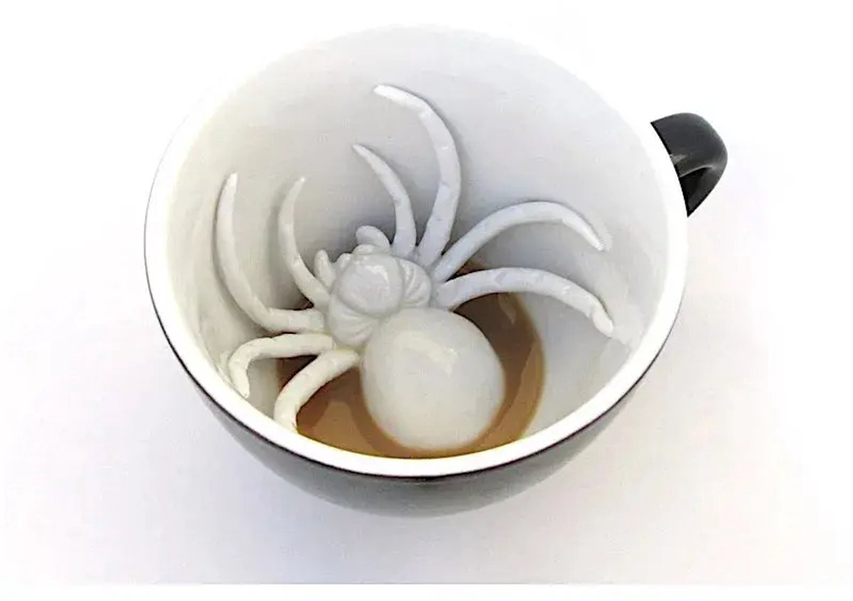 Koffiekopje Creature Cups Araignée