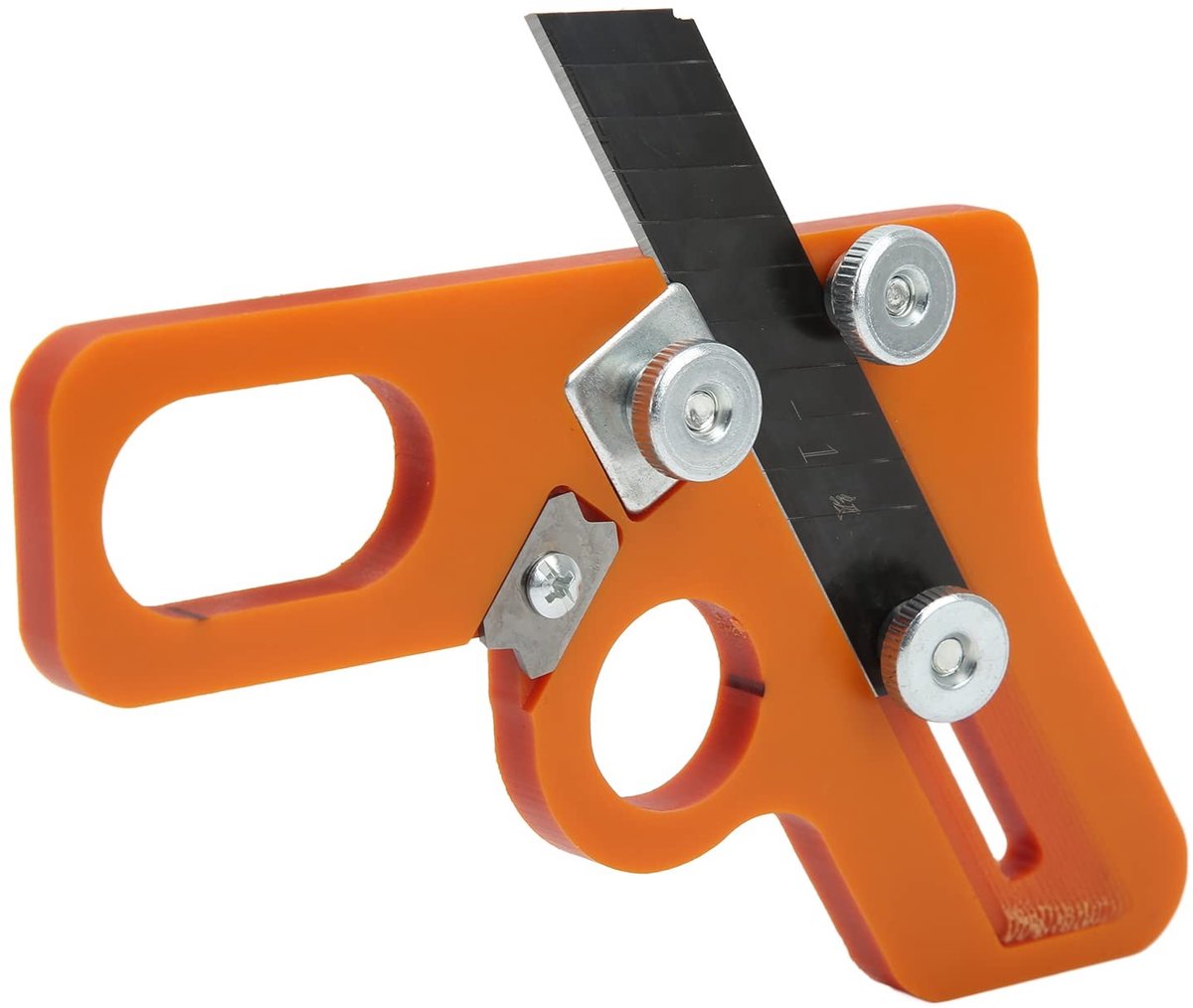 Dailygoods- Boogsnijmes Nauwkeurig - Houtbewerkingsrandmes - Handbediend - Compact - Roestvrij Staal - Eenvoudige Vervangbaarheid - Snijgereedschap