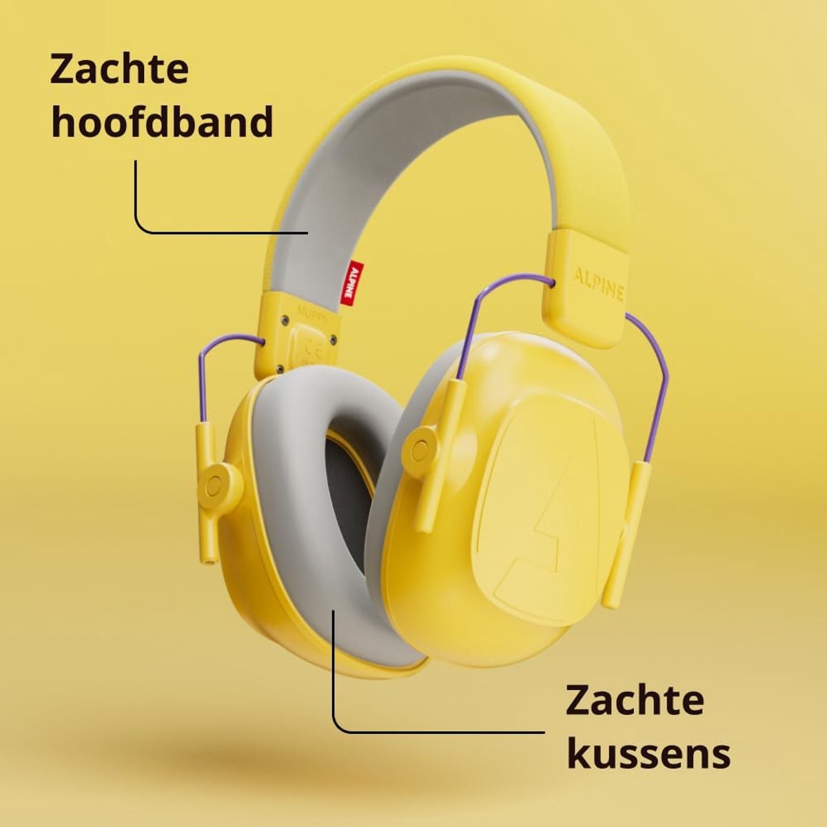 Thijox - Alpine Muffy Kids Oorbeschermers, Gehoorbescherming voor Kinderen van 3-16 Jaar, Comfortabele en Verstelbare Oorkappen, Ideaal voor Feesten, – foto 4