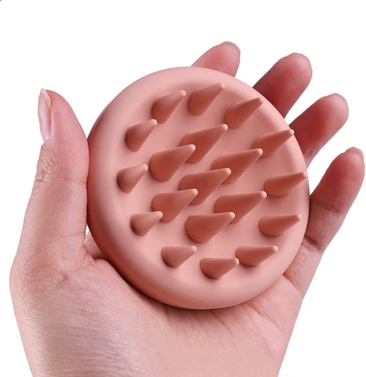 Thijox - Siliconen Scalp Massager voor Hoofdhuid Exfoliëren en Stimuleren Haargroei - Vermindert Roos - Duurzaam Design - Premium Hoofd Massageborstel