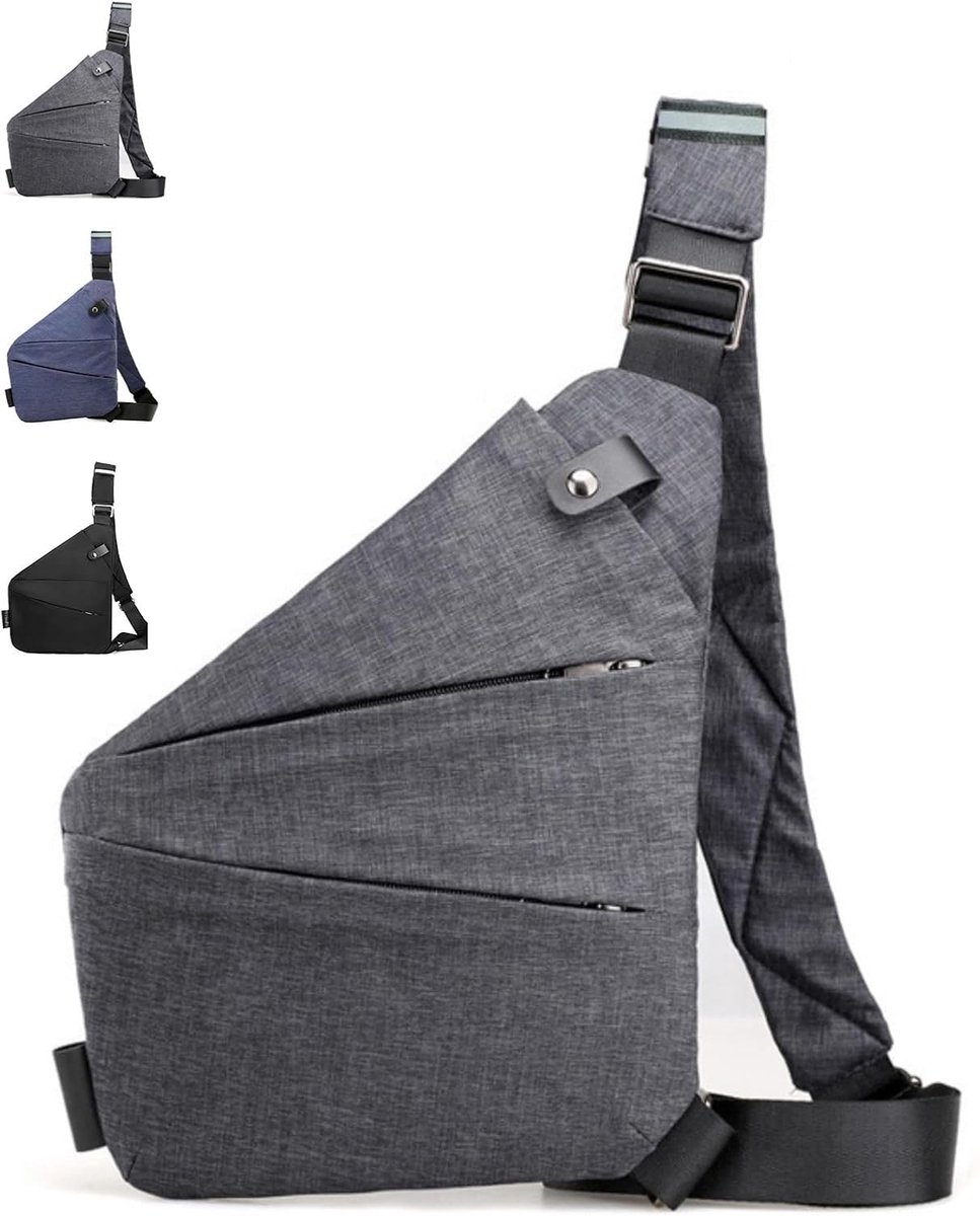 Gipfelfreund Gipfelfreund Anti-Theft Bag, Gipfelfreund Shoulder Bag, Anti-Theft Bag, Anti-Theft, Safety Bag, Travel - ShopVlot