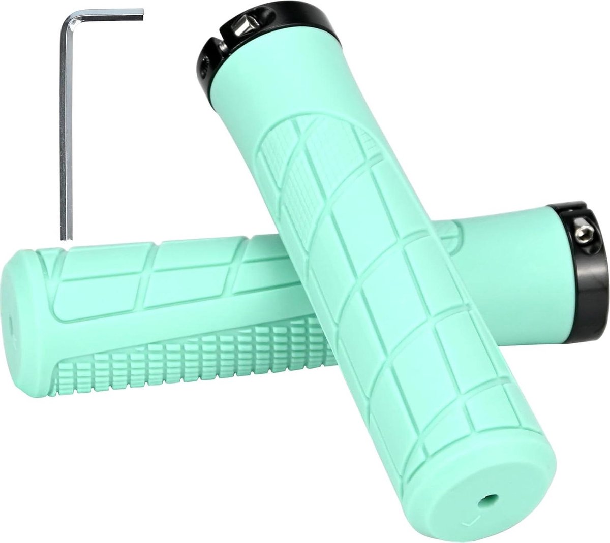 Fietshandgrepen - Stuurgrepen - Comfortabel Fietsen - Antislip Rubber - 22 mm Stuur - Groen