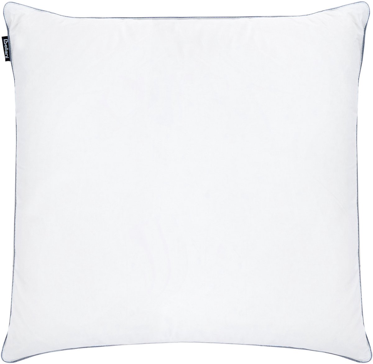 Beliani TEIDE - Hoofdkussen 3 vakken - Wit - 80 x 80 cm - Hoog - Eendenveren