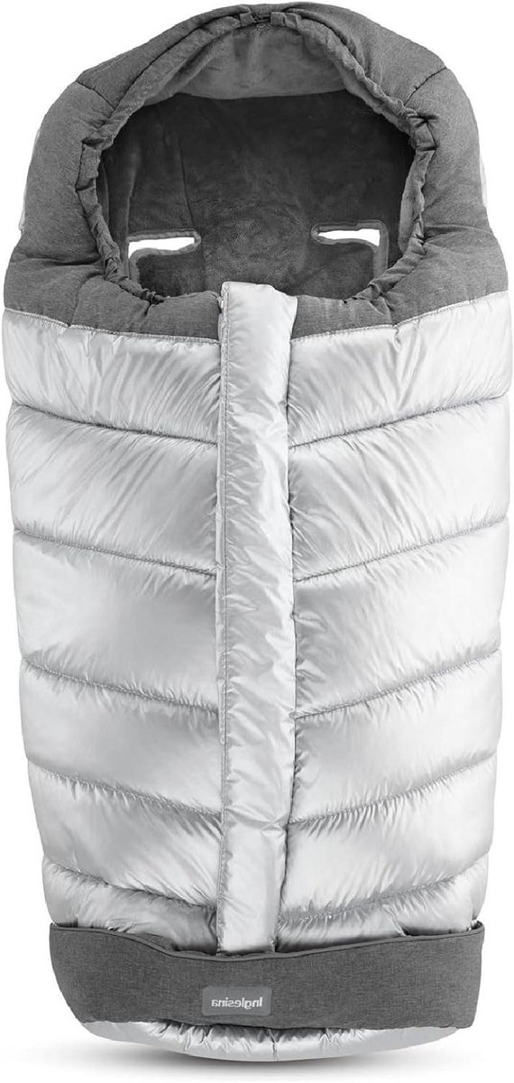 Voetenzak Kinderwagen - Baby deken - Winterse Wandelingen - Water Winddicht - 93 x 52 cm - Zilver