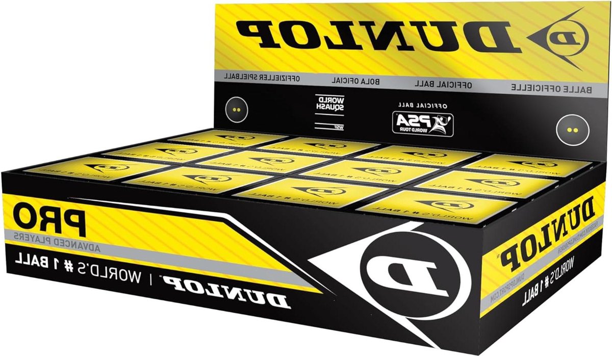 Squash Ballen - Sport Ballen - Sporten Binnen - Officiële Wedstrijdbal - 12 Stuks - Wit