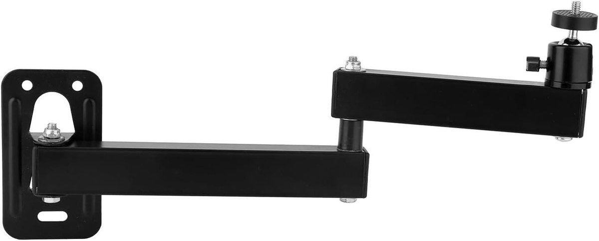 Projector Stand - Projector Beugel - Thuisbioscoop Creëren - 180° Draaibaar - 2kg Capaciteit - Zwart
