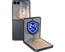 Samsung Galaxy Z Flip8 5G - Smartphone - 256GB - Graphite + 1 jaar extra garantie
