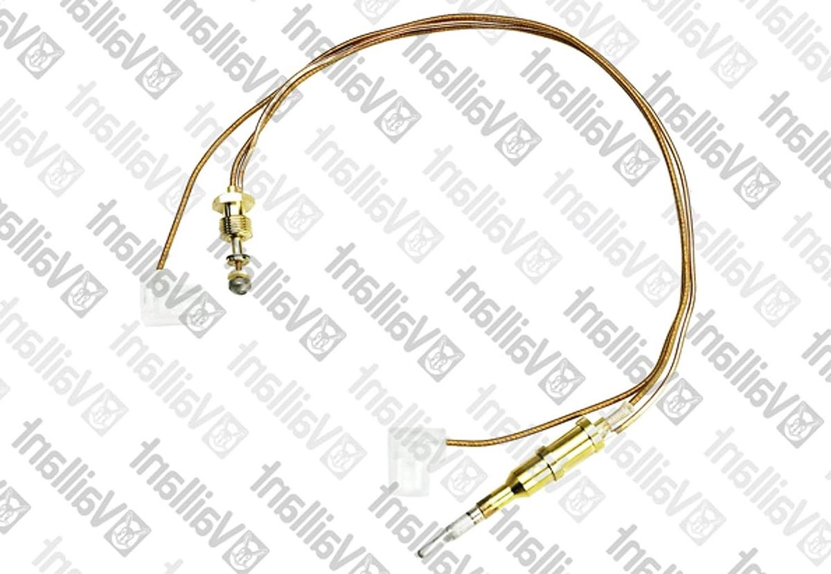 Verwarming Thermoelement - Gas Sensor - Centrale Verwarming - Met Uitlaat Sensor - 11 cm - Zilver