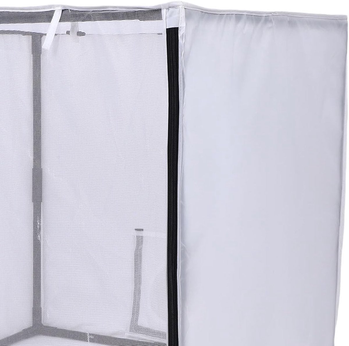Draagbare Schildertent met Filter en Gaasgordijn voor Garage, Studio of Tuin - 75x75x75cm, Afneembare Schilderoplossing voor Schilderprojecten